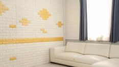 3D WALL STICKERS XPE + STRONG ADHESIVE BACKING