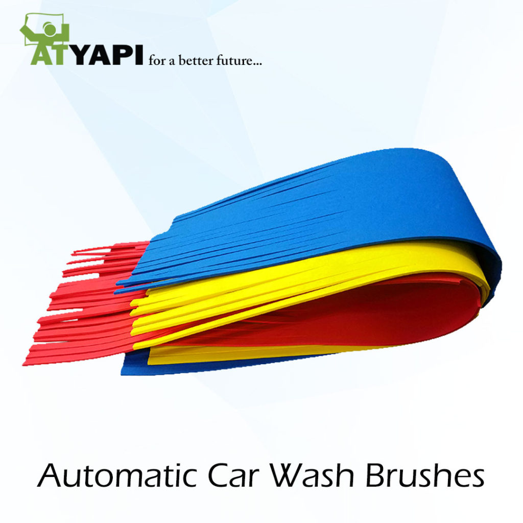 Automatic car wash brush
