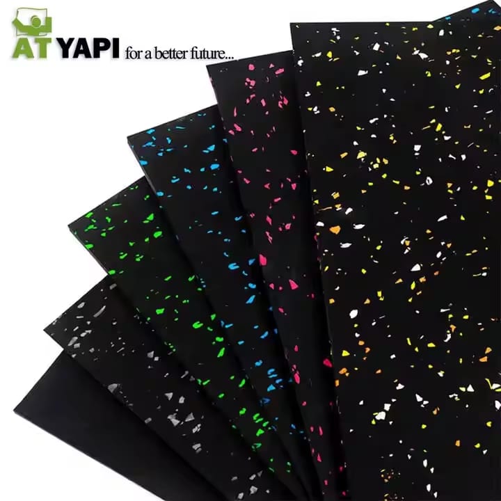 RUBBER FLOORING TILES