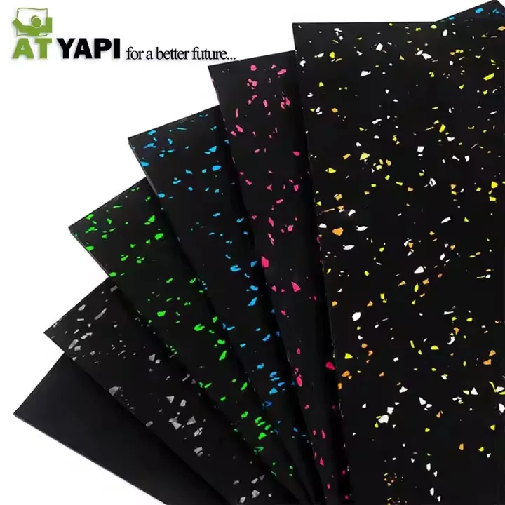 RUBBER FLOORING TILES